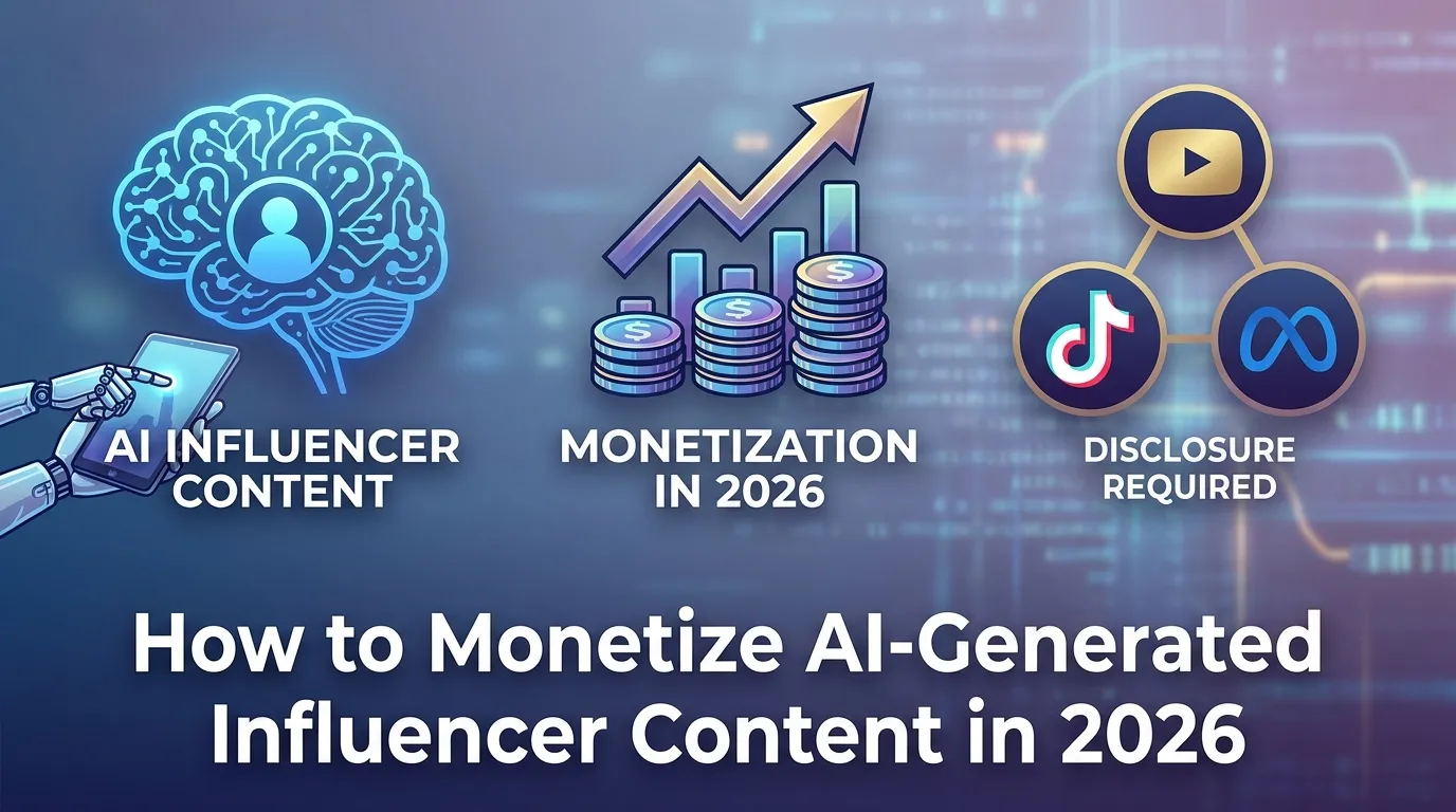 How to Monetize AI-Generated Influencer Content in 2026