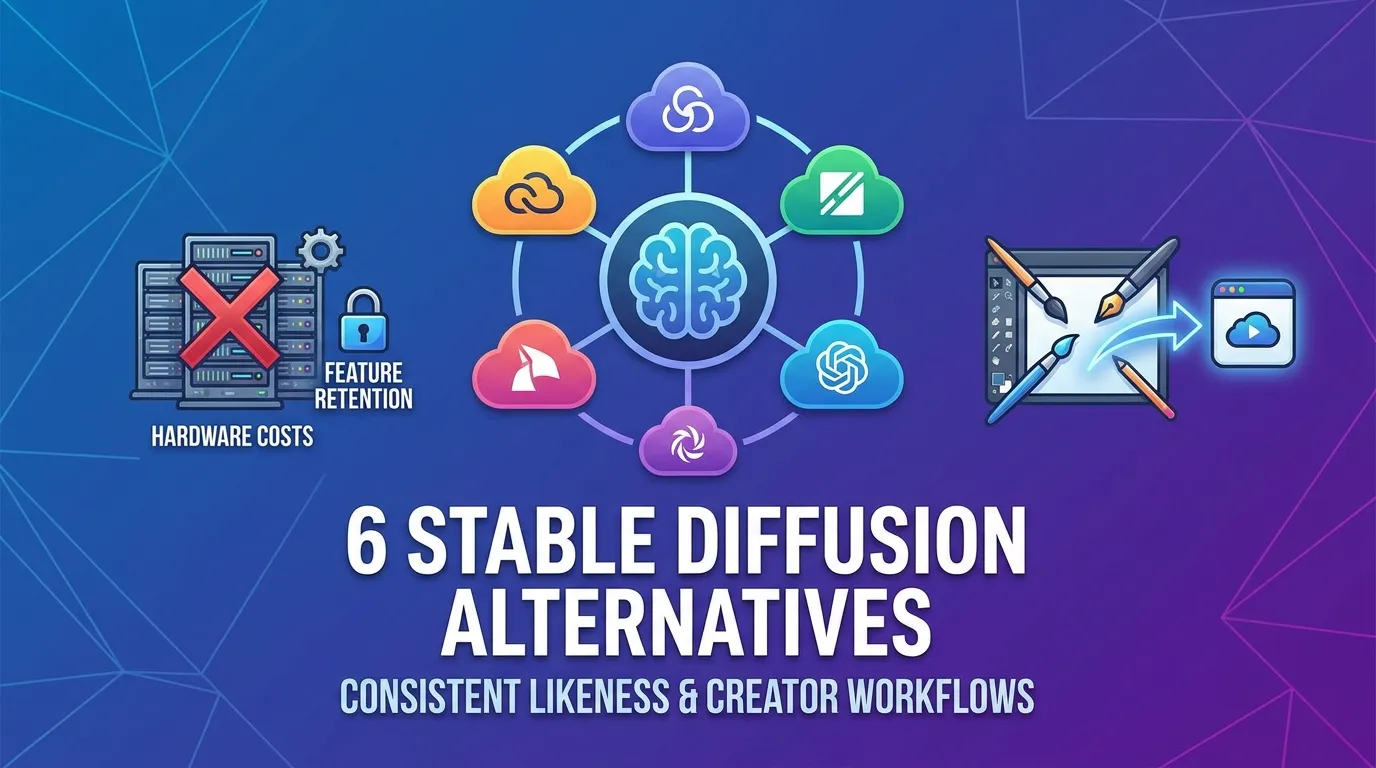 6 Stable Diffusion Alternatives With Consistent Likeness