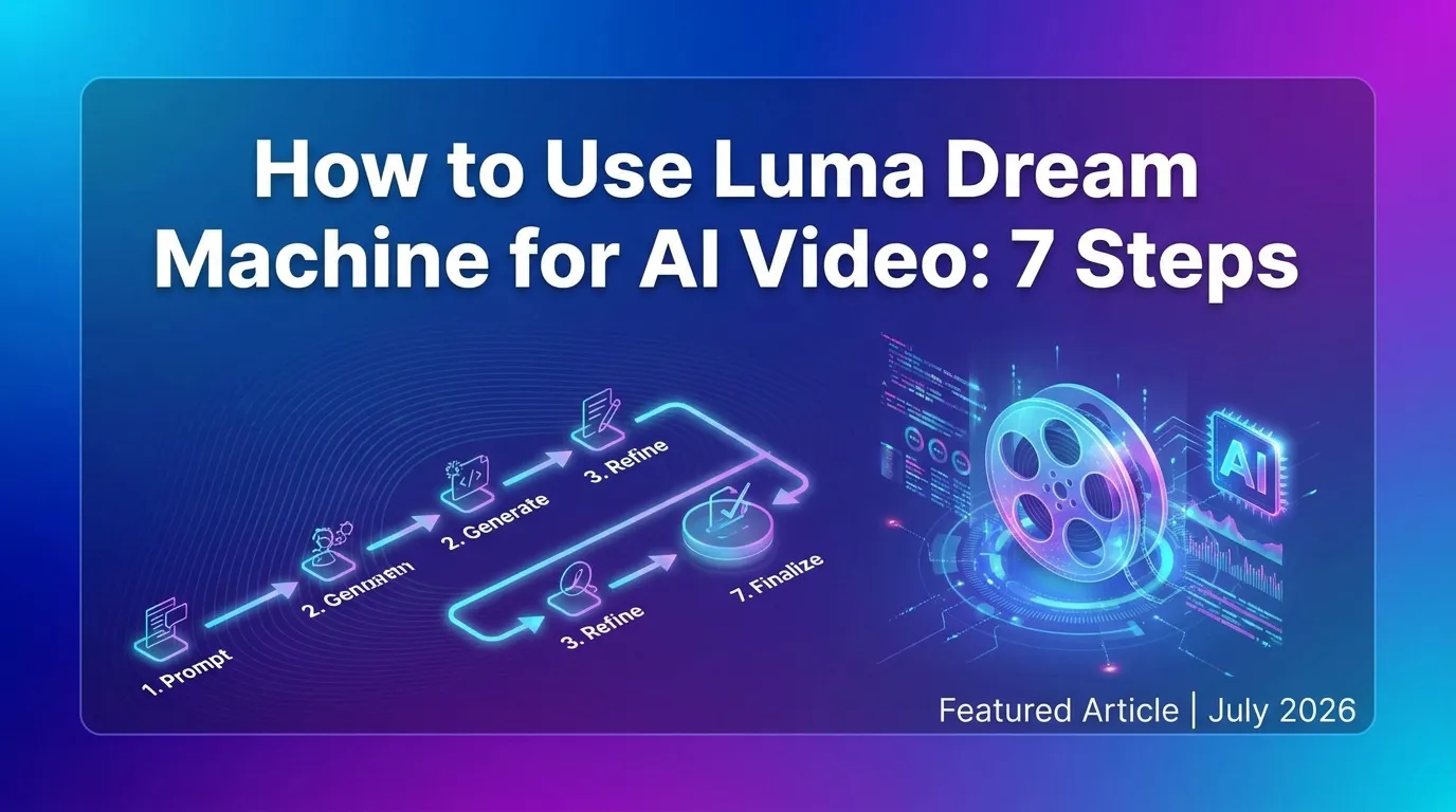 How to Use Luma Dream Machine for AI Video: 7 Steps