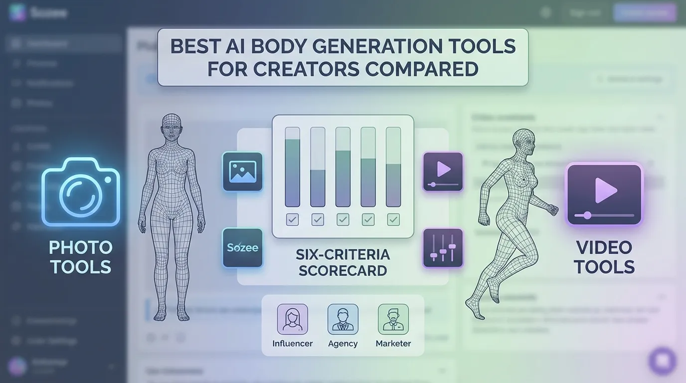 Best AI Body Generation Tools for Creators Compared