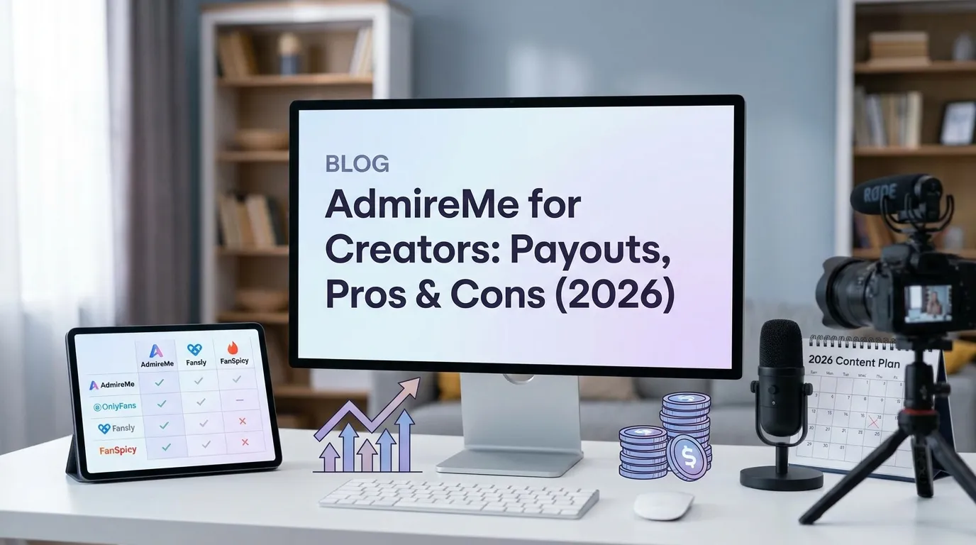 AdmireMe for Creators: Payouts, Pros & Cons (2026)
