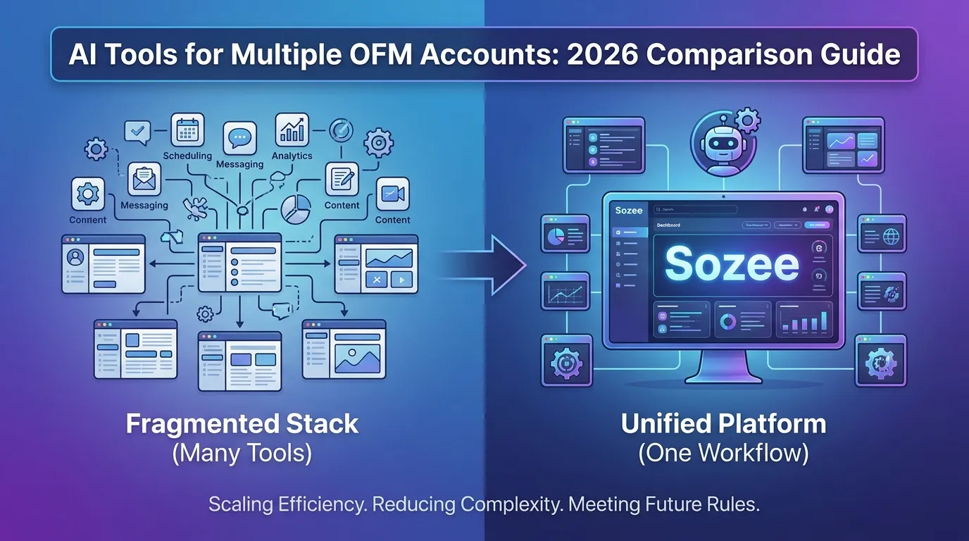 AI Tools for Multiple OFM Accounts: 2026 Comparison Guide