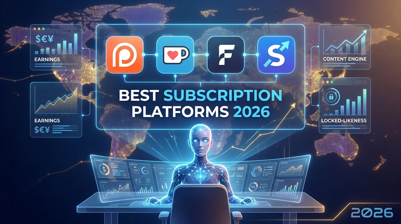 Best Subscription Platforms for Virtual Influencers 2026