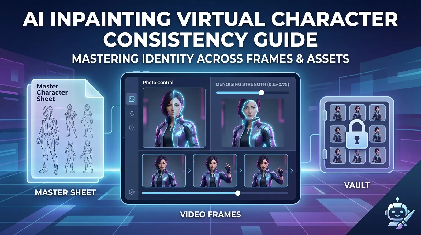 AI Inpainting Virtual Character Consistency Guide
