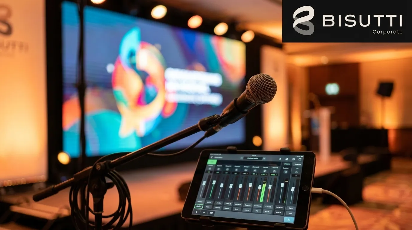 Como comparar espaços para eventos com som e vídeo