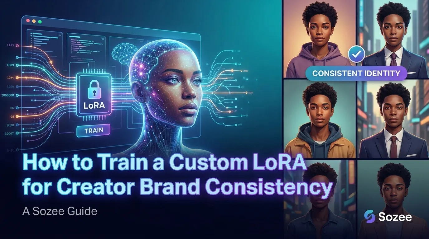 How to Train a Custom LoRA for Creator Brand Consistency