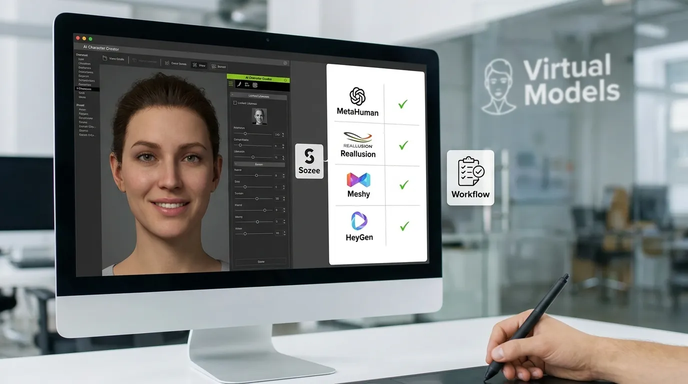 Best AI Character Creator for Realistic Virtual Models
