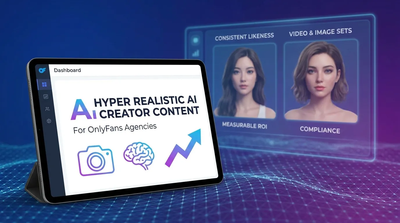 Hyper Realistic AI Creator Content for OnlyFans Agencies