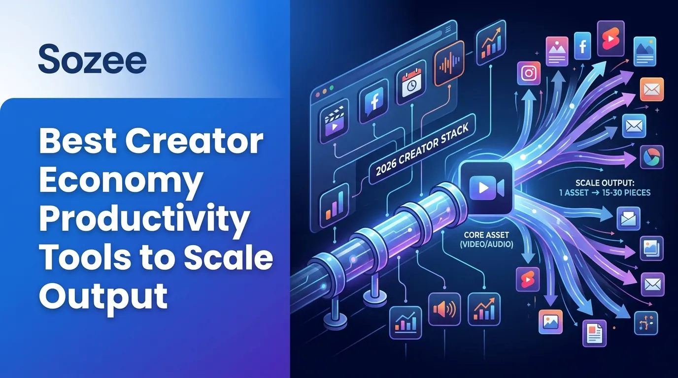 Best Creator Economy Productivity Tools to Scale Output
