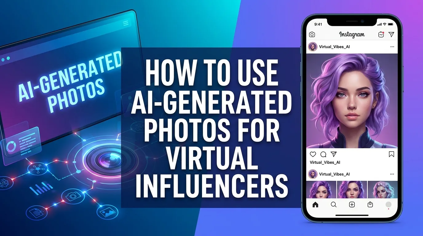 How to Use AI-Generated Photos for Virtual Influencers