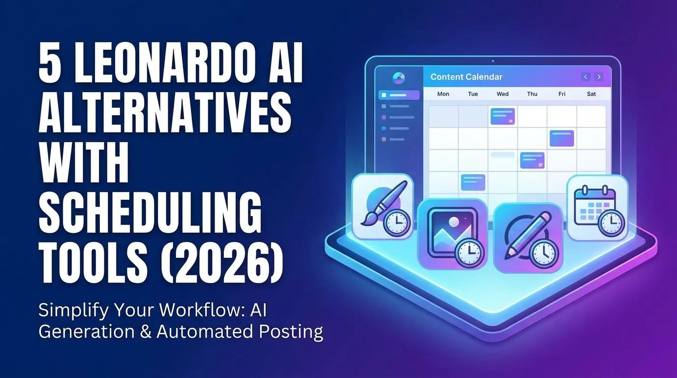 5 Leonardo AI Alternatives with Scheduling Tools (2026)