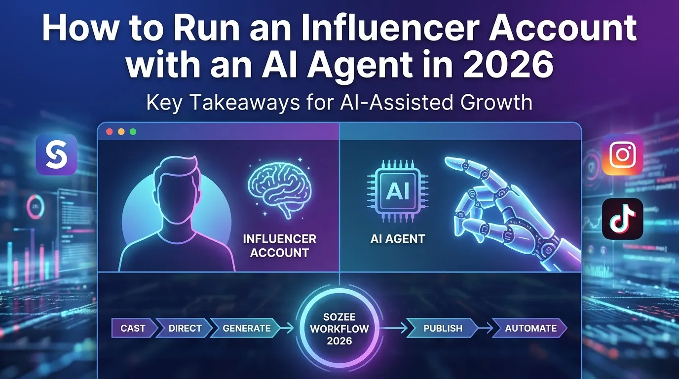 How to Run an Influencer Account with an AI Agent in 2026
