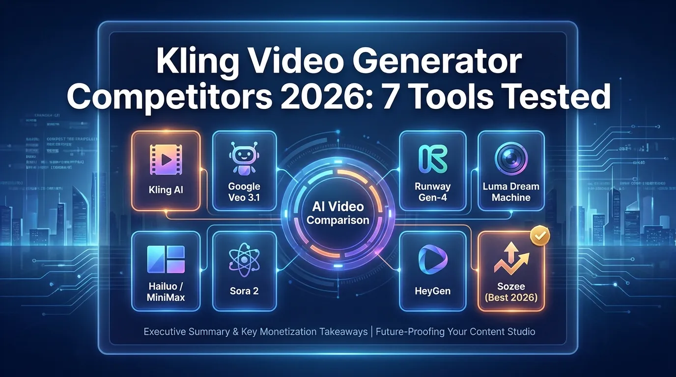Kling Video Generator Competitors 2026: 7 Tools Tested