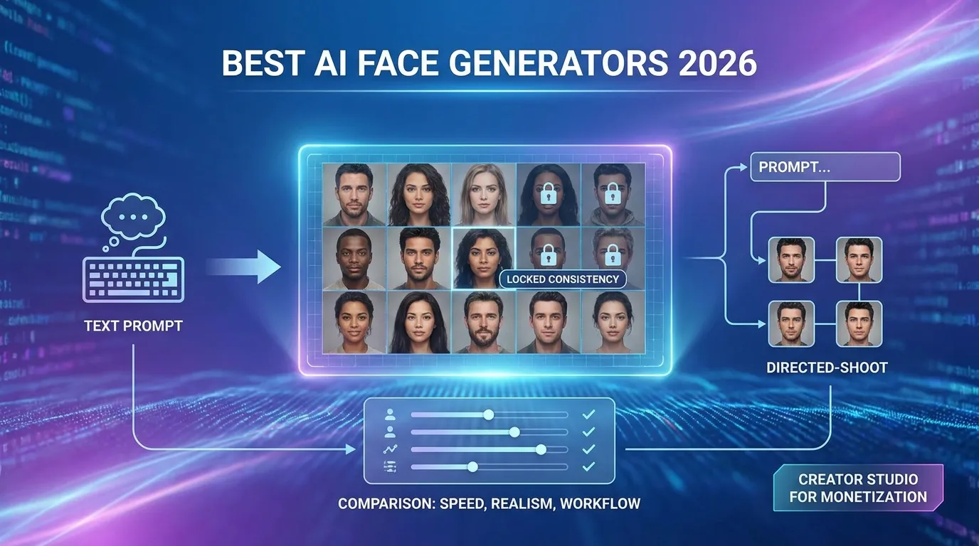 Best AI Face Generators from Text Prompts in 2026