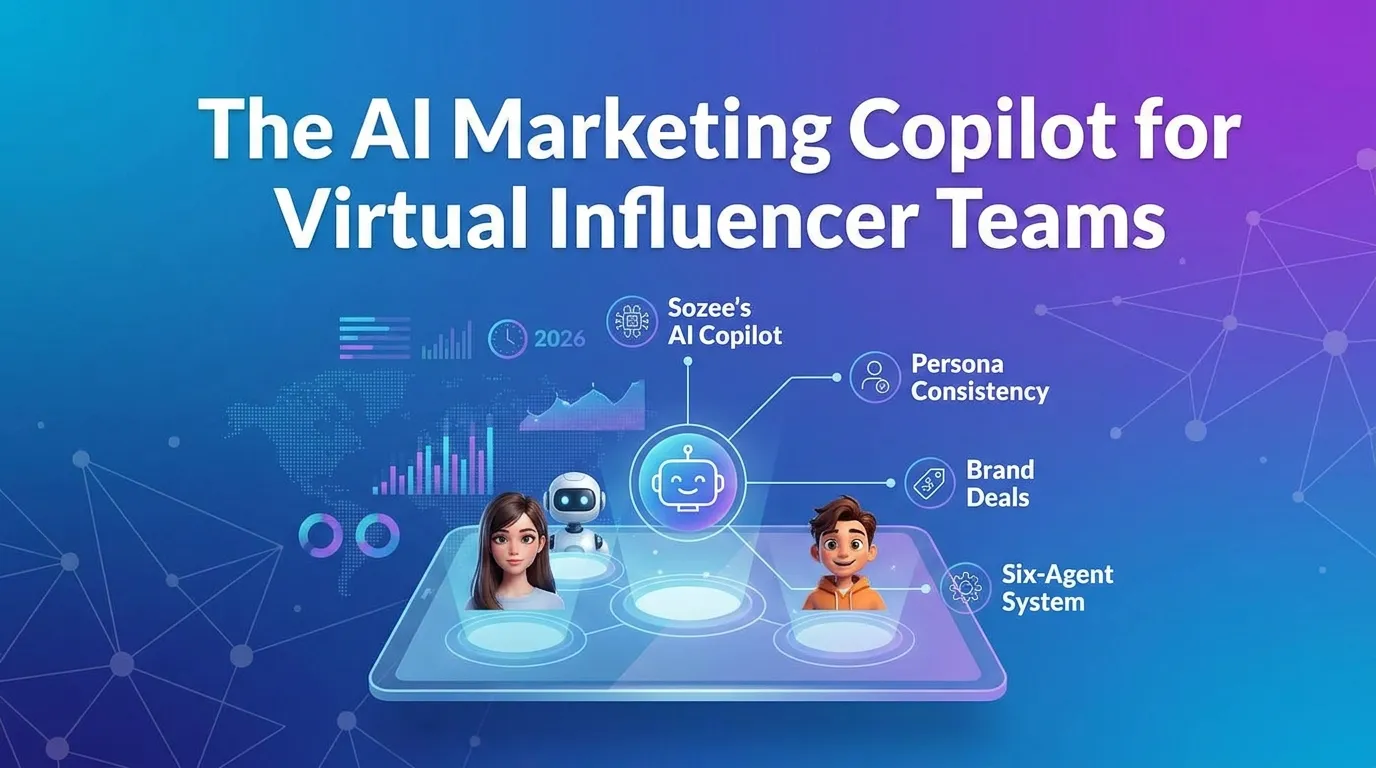 The AI Marketing Copilot for Virtual Influencer Teams