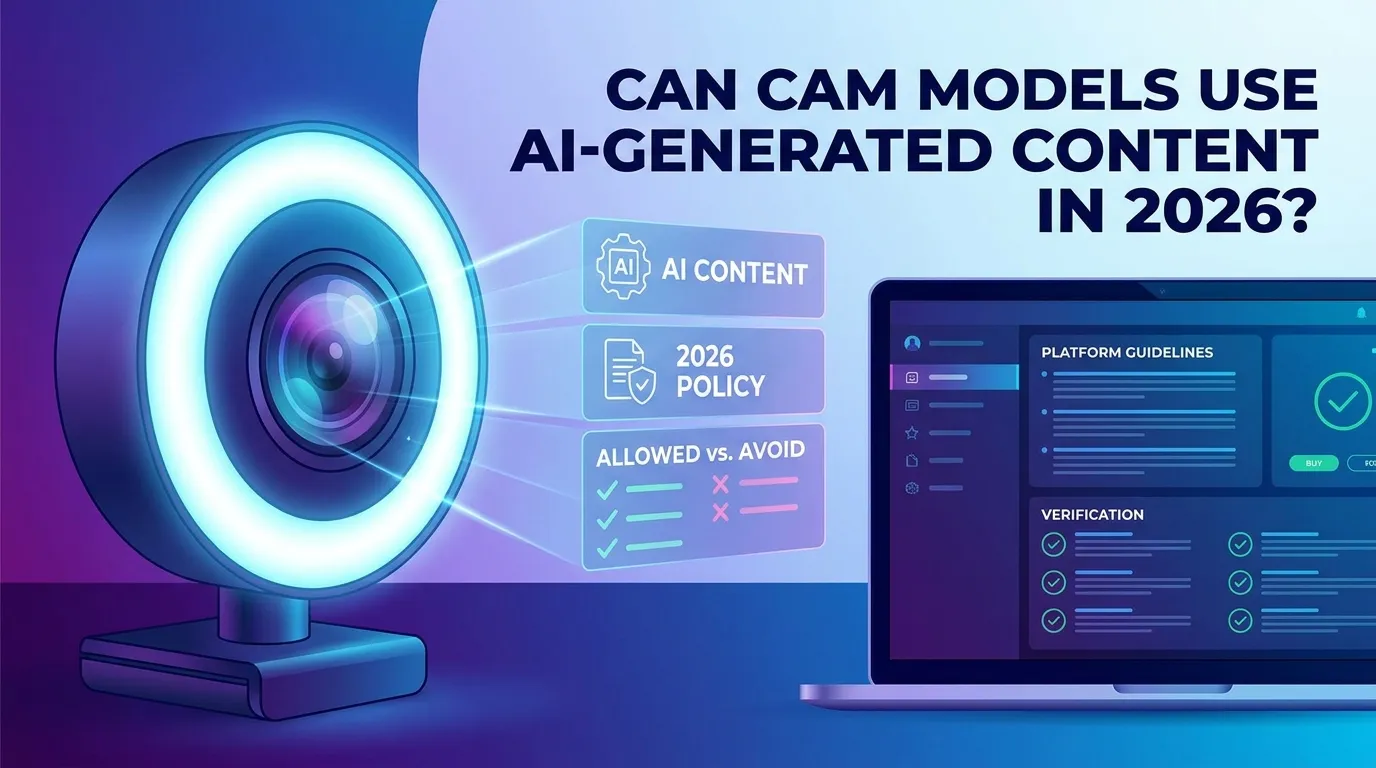 Can Cam Models Use AI-Generated Content in 2026?