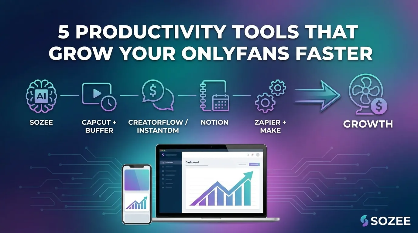5 Productivity Tools That Grow Your OnlyFans Faster