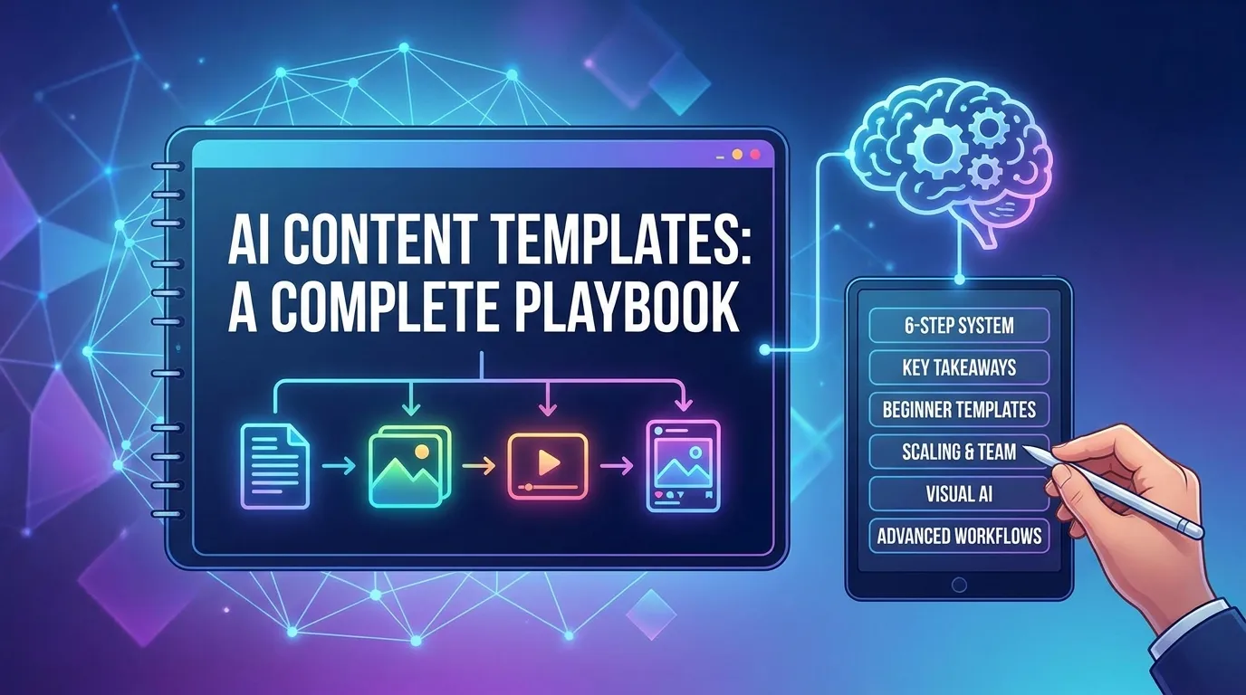 How to Use AI Content Templates: A Complete Playbook