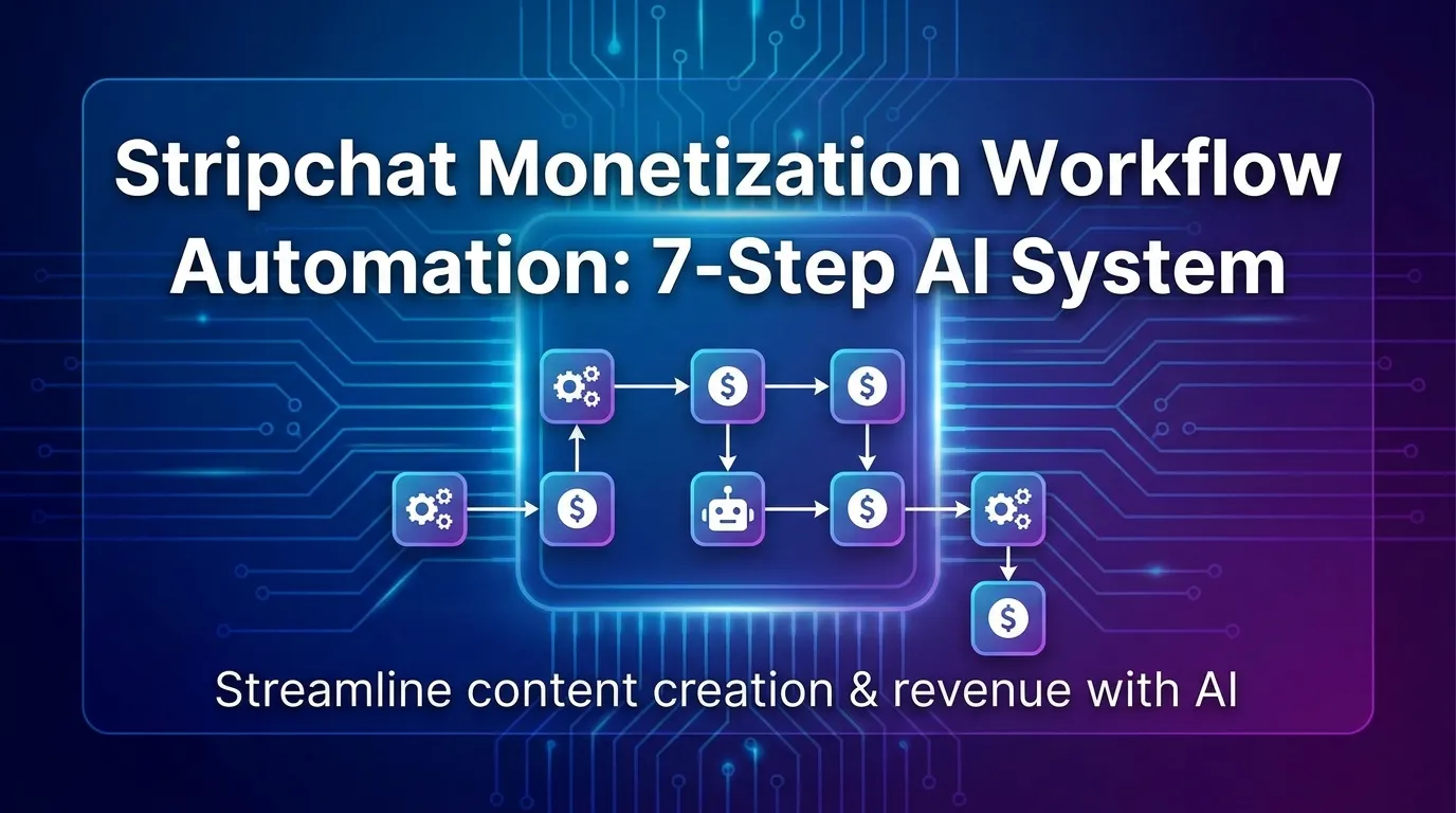 Stripchat Monetization Workflow Automation: 7-Step AI System