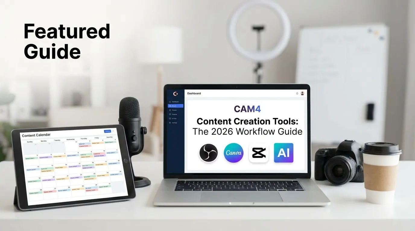 CAM4 Content Creation Tools: The 2026 Workflow Guide