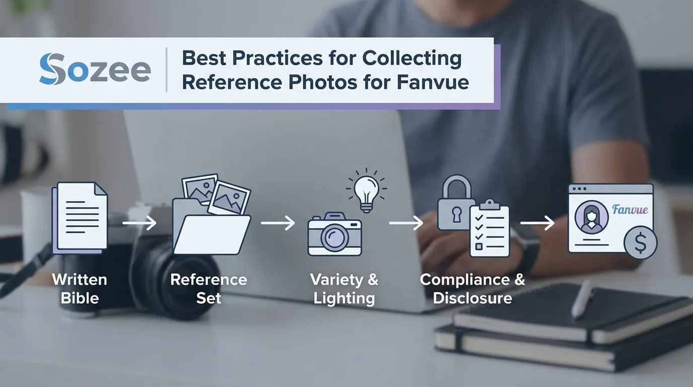 Best Practices for Collecting Reference Photos for Fanvue