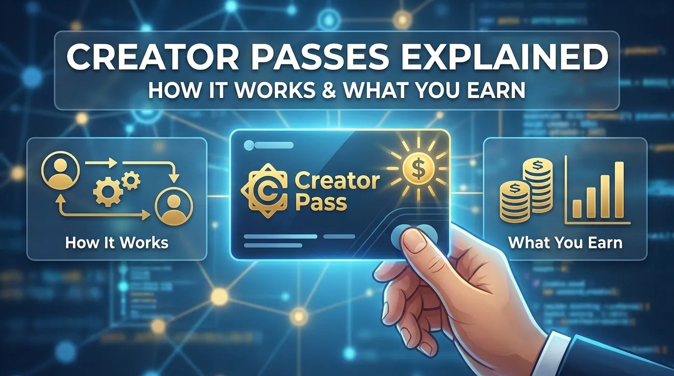 Creator Passes Explained: How It Works & What You Earn