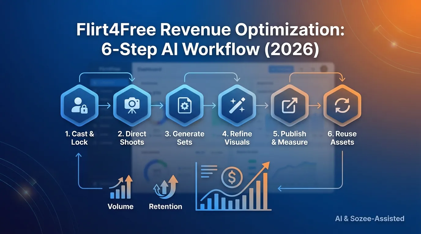 Flirt4Free Revenue Optimization: 6-Step AI Workflow (2026)