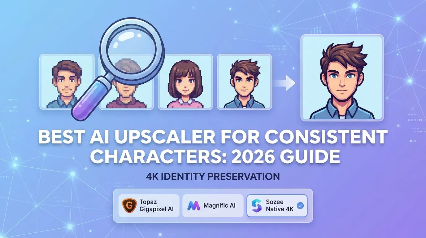 Best AI Upscaler for Consistent Characters: 2026 Guide