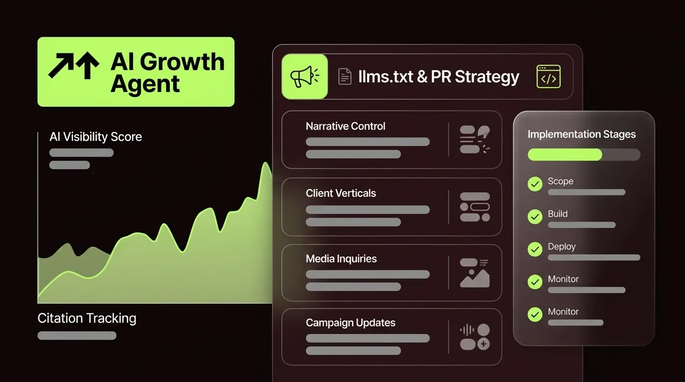 llms.txt for PR Agencies: Own Your AI Search Narrative