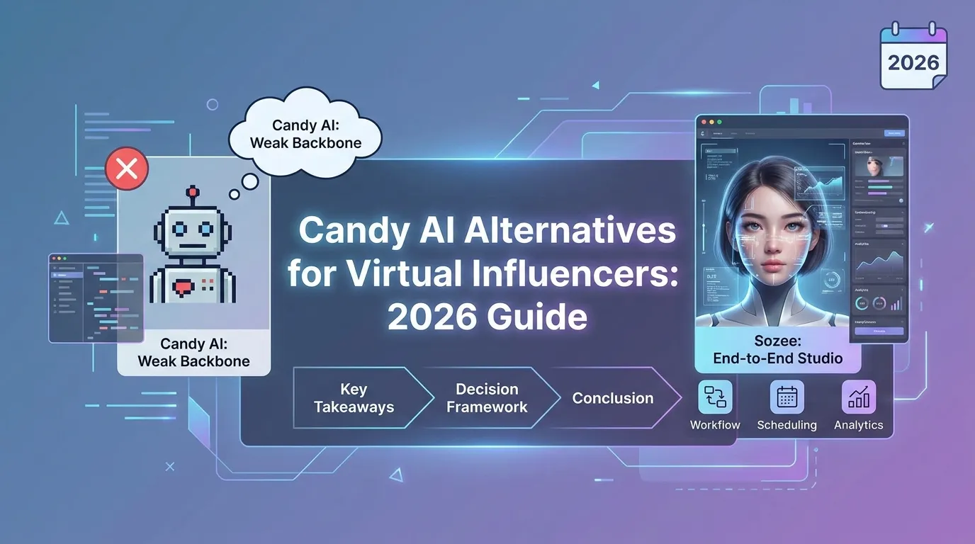 Candy AI Alternatives for Virtual Influencers: 2026 Guide