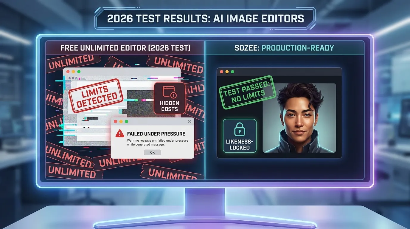 Free Unlimited AI Image Editor No Limits: 2026 Test Results