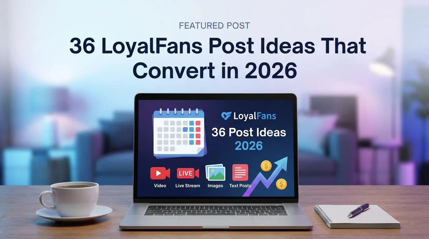 36 LoyalFans Post Ideas That Convert in 2026