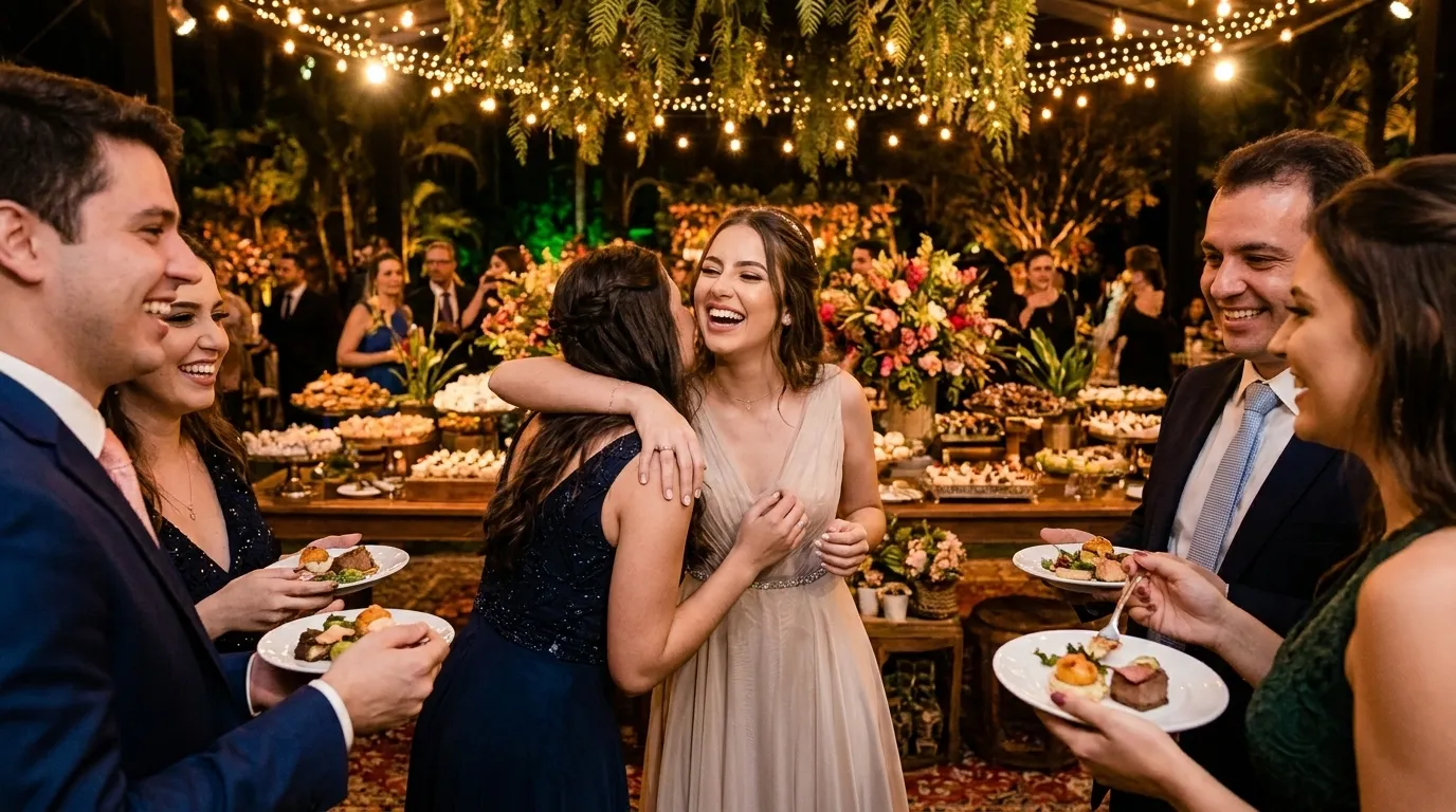 Guia: festa de debutante no Brooklin com buffet sofisticado