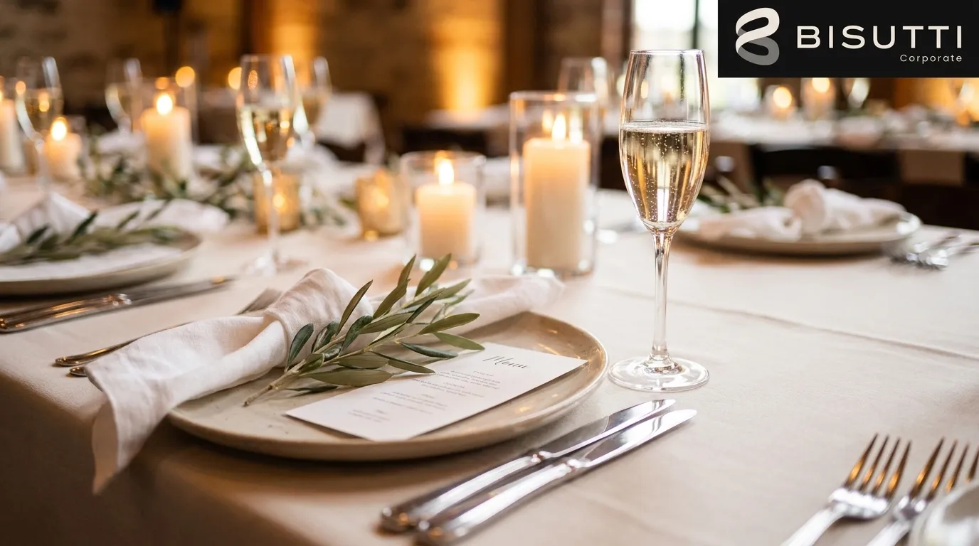 Evento corporativo com elegância italiana: passo a passo