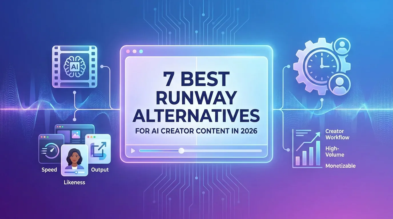 7 Best Runway Alternatives for AI Creator Content in 2026
