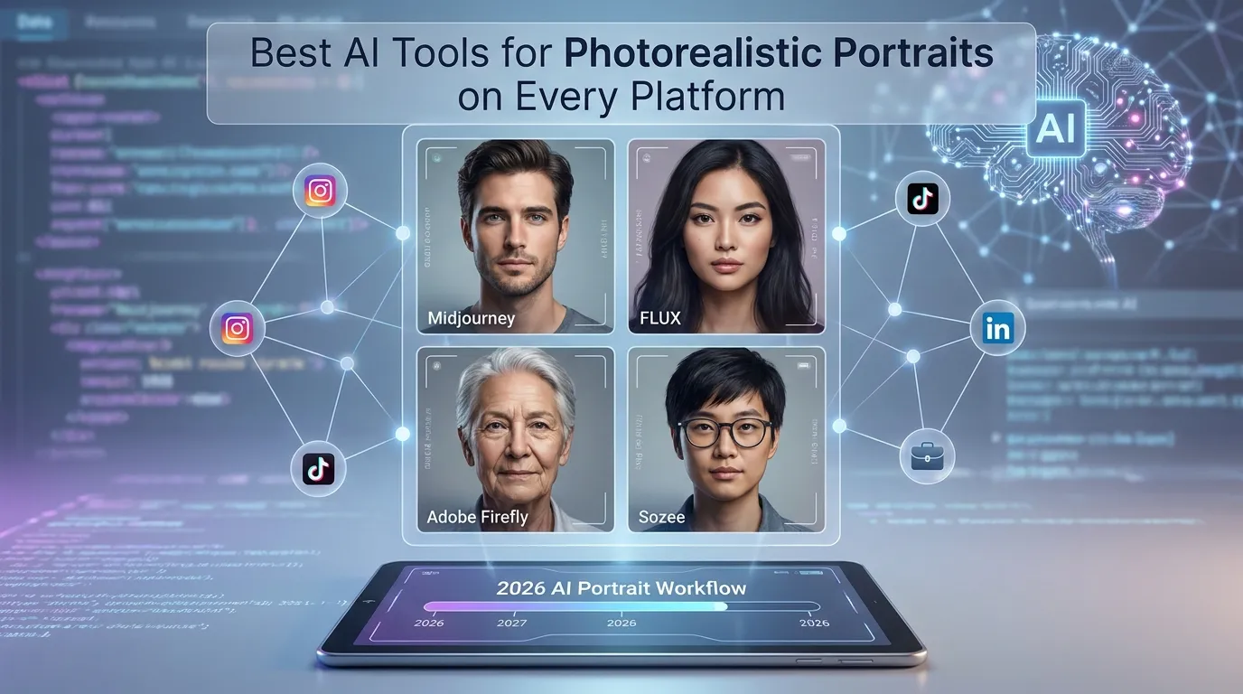 Best AI Tools for Photorealistic Portraits on Every Platform