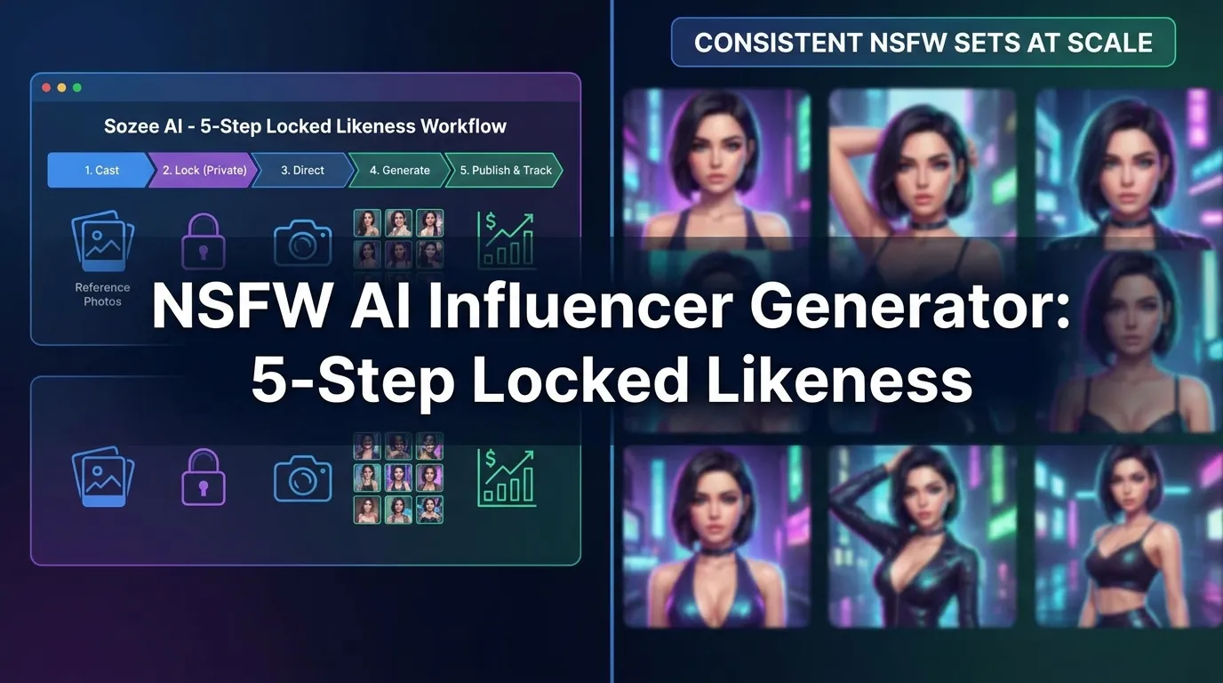 NSFW AI Influencer Generator: 5-Step Locked Likeness