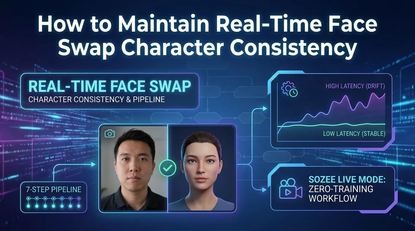 How to Maintain Real-Time Face Swap Character Consistency