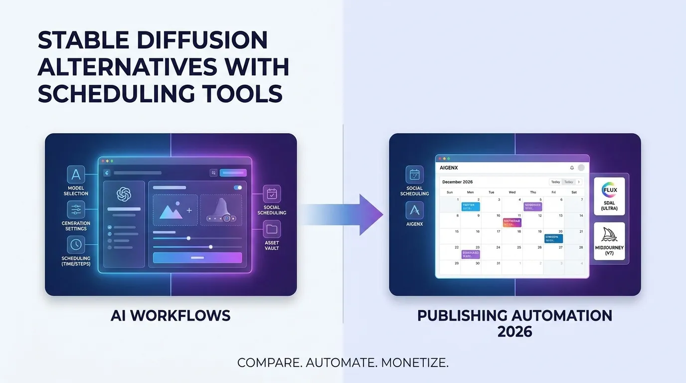 Stable Diffusion Alternatives with Scheduling Tools