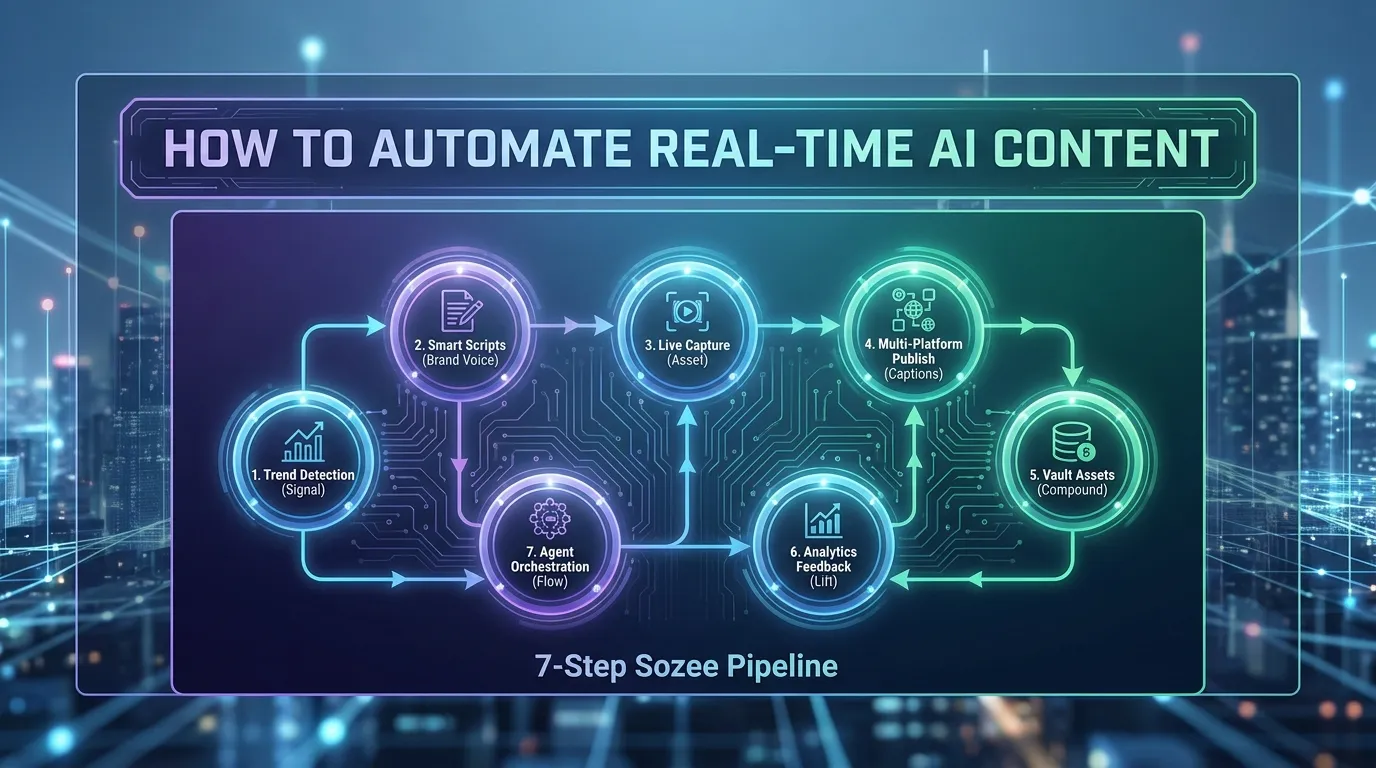 How to Automate Real-Time AI Content for Creators