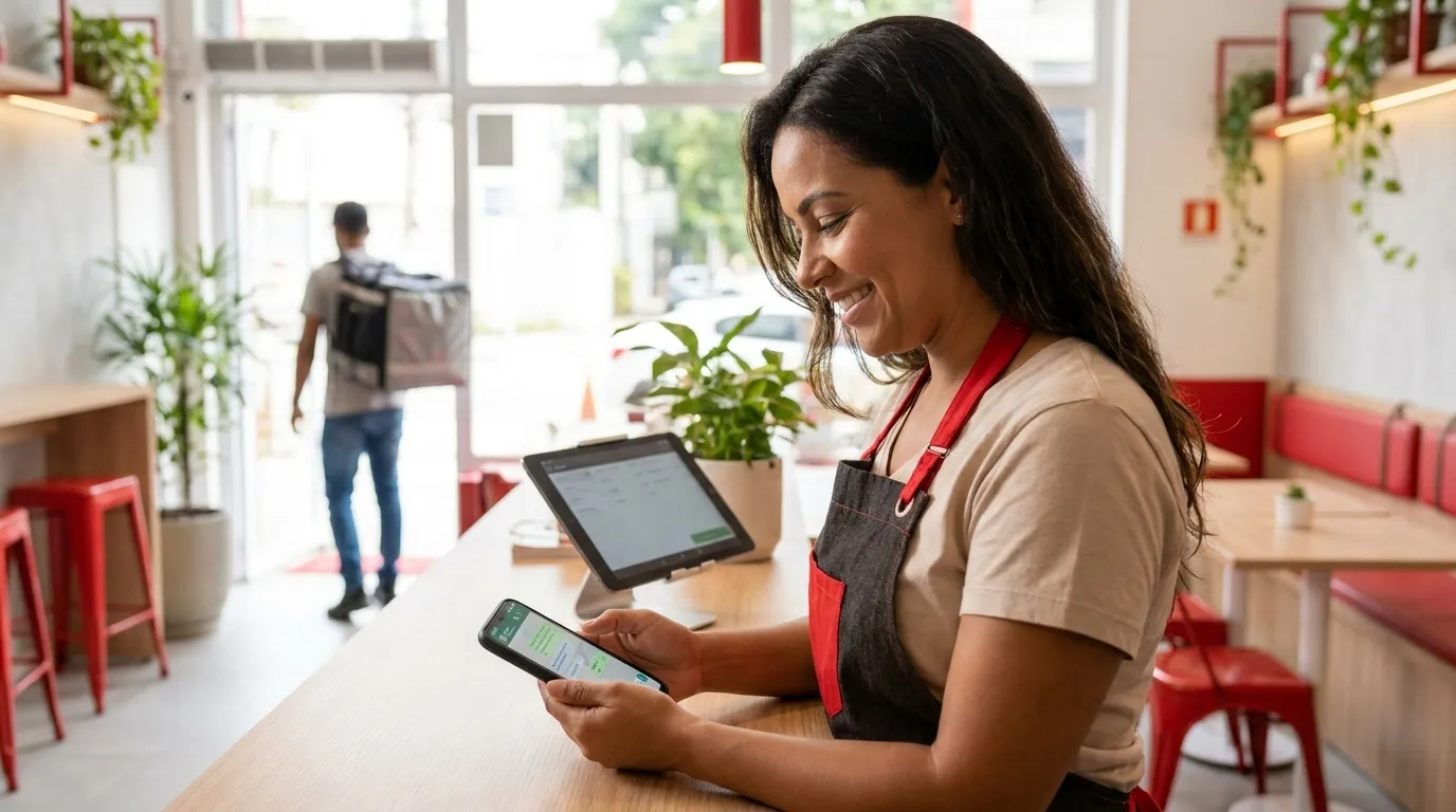 Como escolher sistema para restaurante delivery: guia 2026