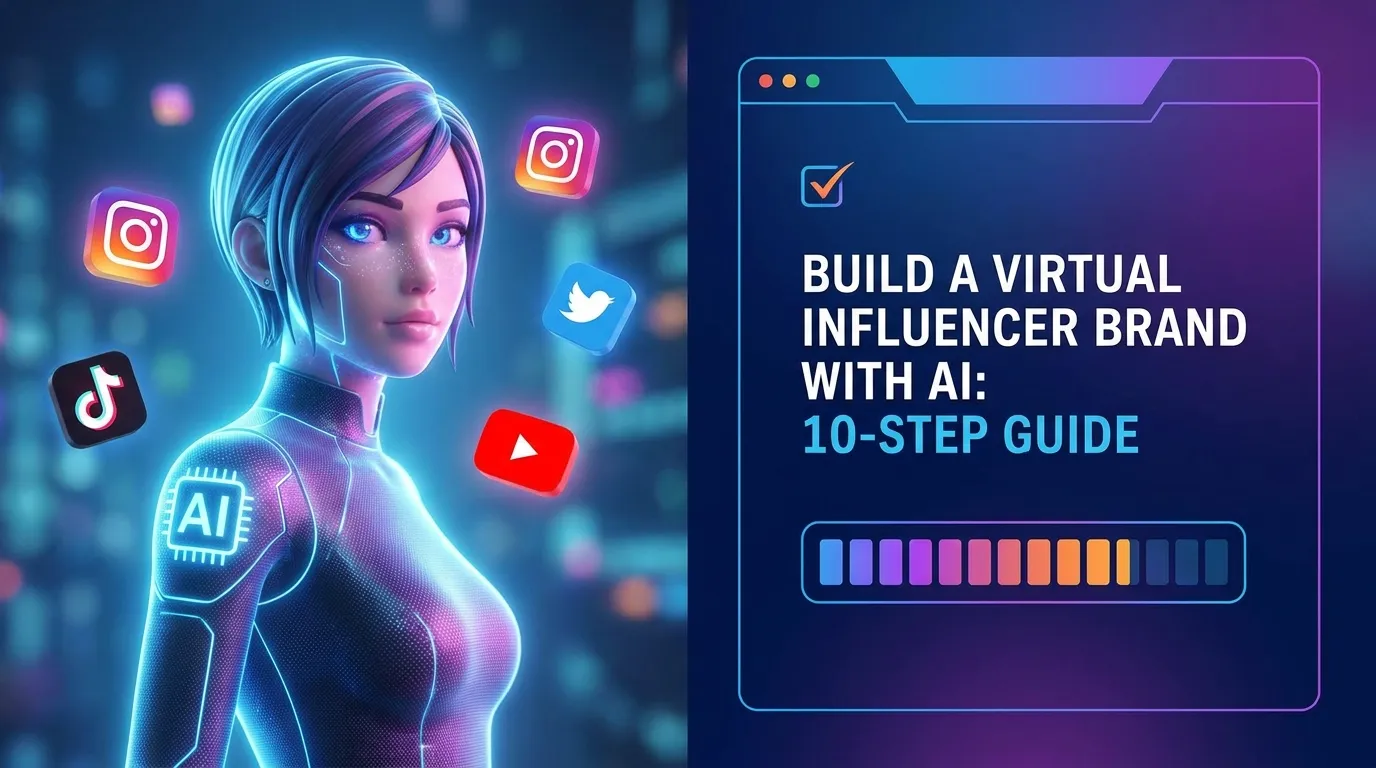 Build a Virtual Influencer Brand with AI: 10-Step Guide