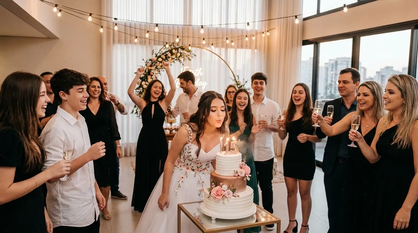 Como planejar uma festa de 15 anos personalizada no Brooklin