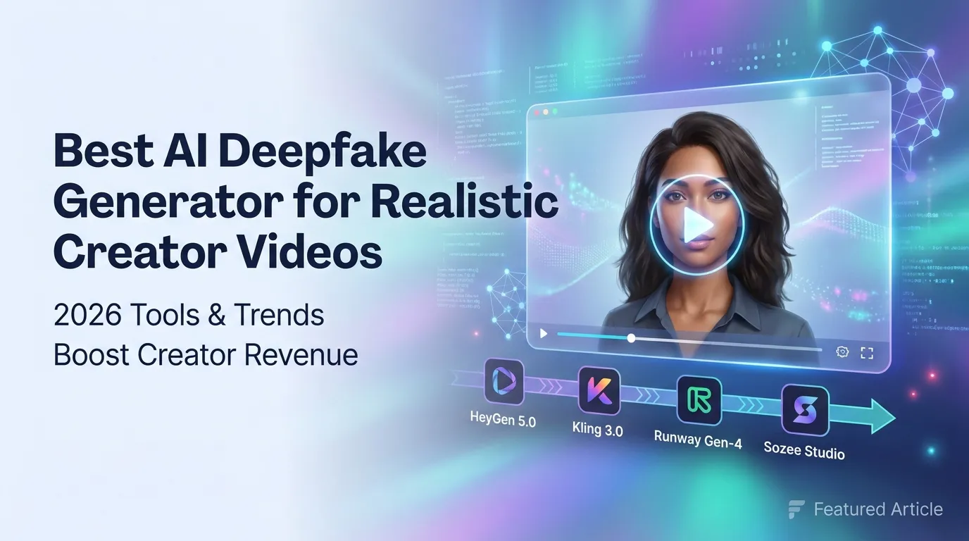 Best AI Deepfake Generator for Realistic Creator Videos