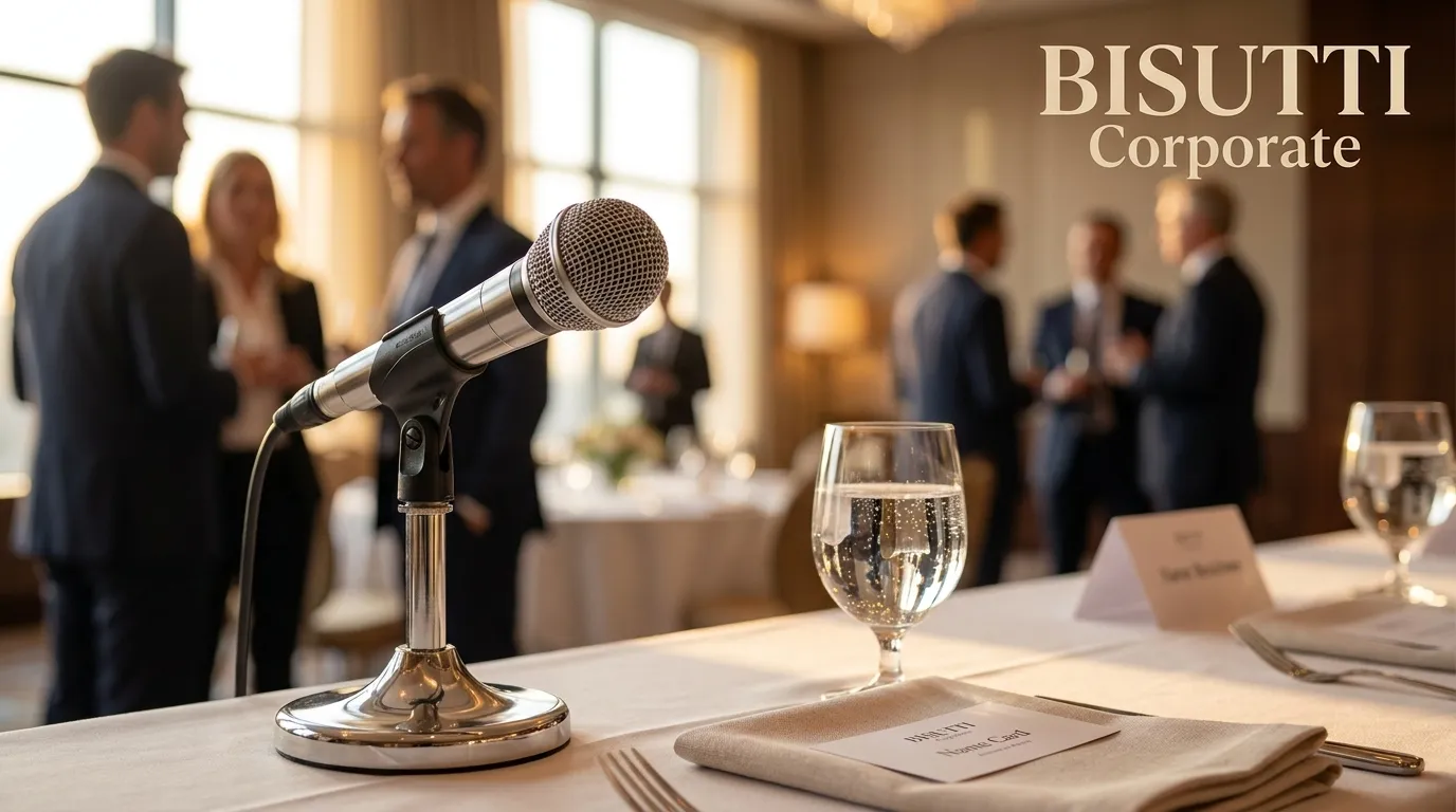 Como organizar evento corporativo com padrão europeu