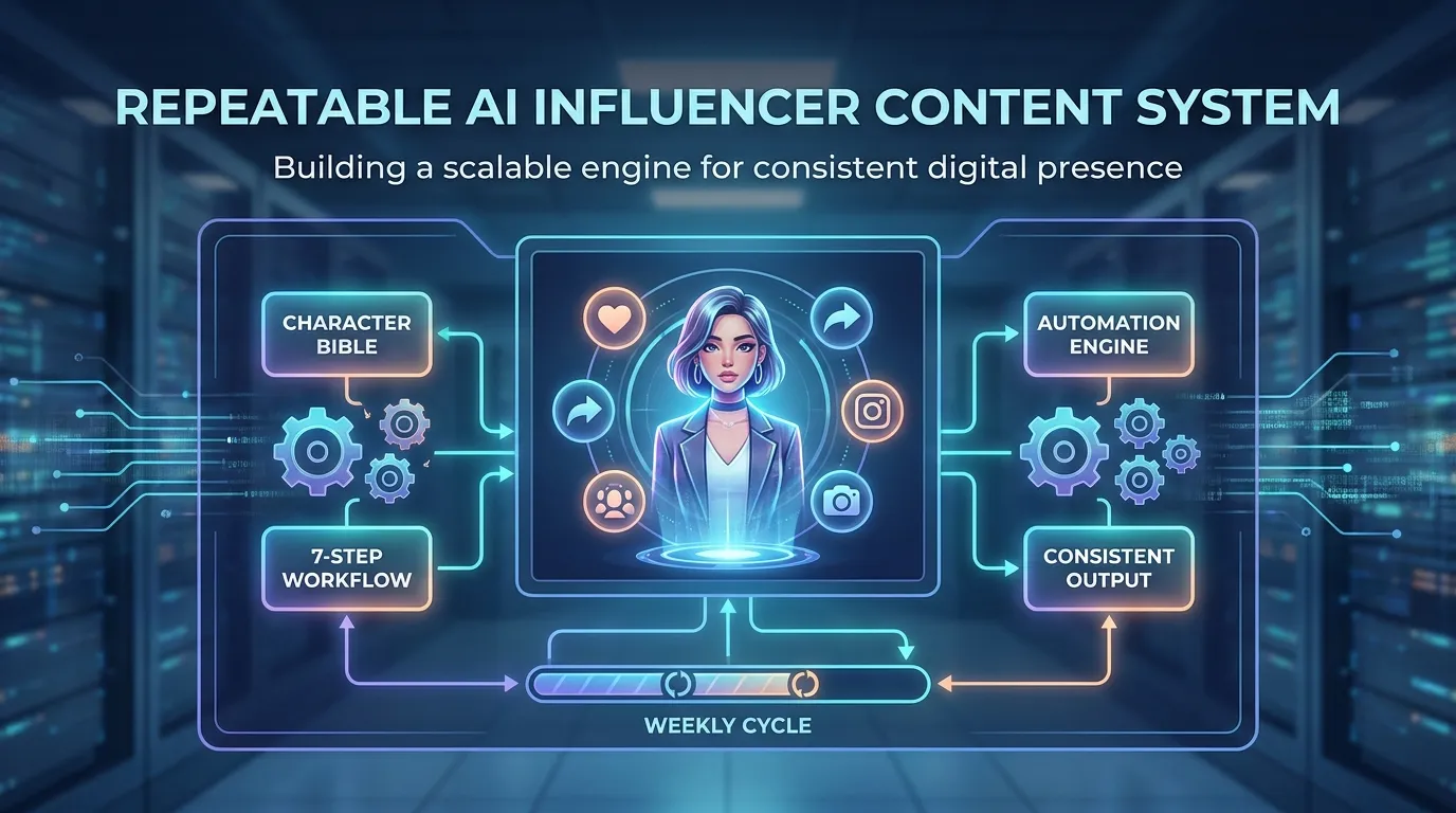How to Build a Repeatable AI Influencer Content System