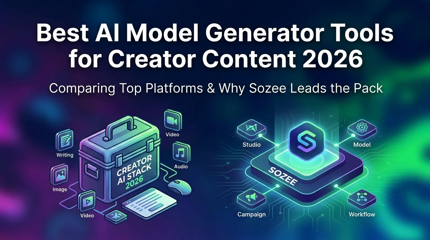 Best AI Model Generator Tools for Creator Content 2026