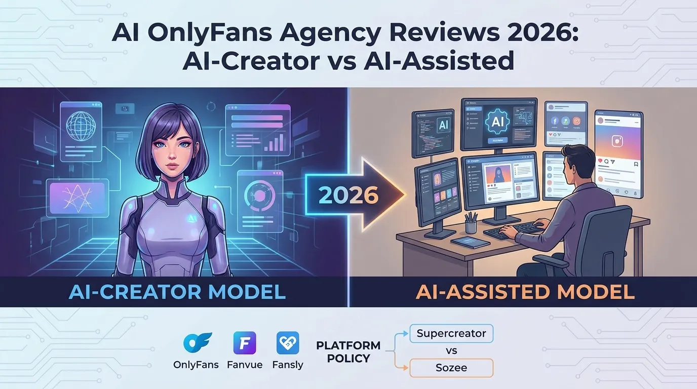AI OnlyFans Agency Reviews 2026: AI-Creator vs AI-Assisted