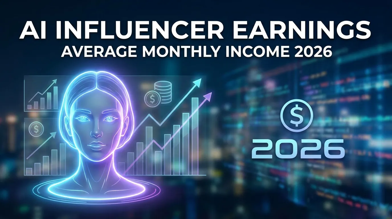Average Earnings for AI Influencers in 2026
