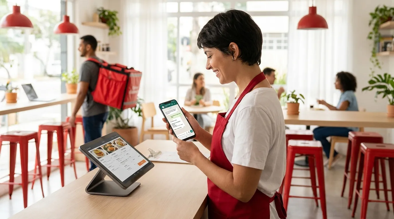 Atendimento virtual no WhatsApp para restaurantes